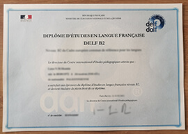 Buy DELF B2 diploma, buy DELF B2 certificate online.