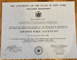 Where to buy University of The State of New York diploma? buy USNY CPA certificate