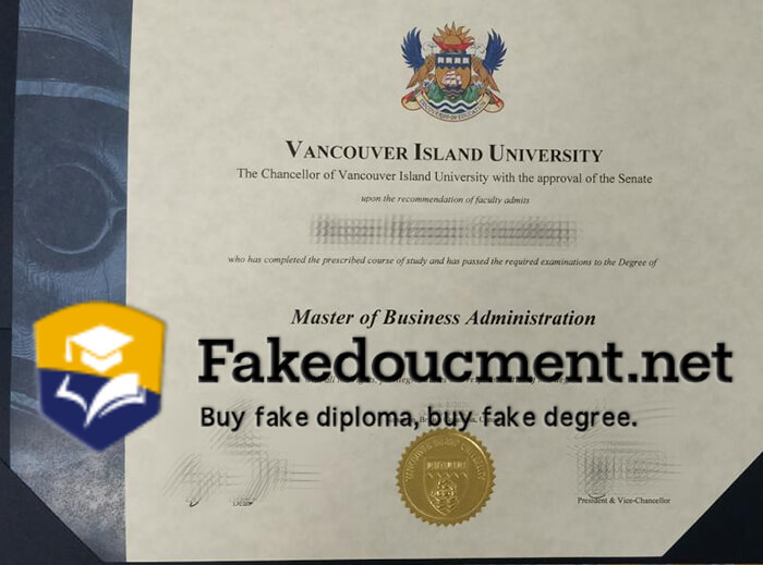 Where to buy Vancouver Island University diploma? buy VIU fake degree online.