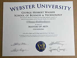 fake Webster University diploma, buy Webster University degree online.