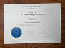 purchase fake Ara Institute of Canterbury Ltd diploma