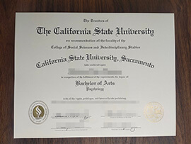 purchase fake California State University, Sacramento degree