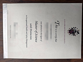 purchase fake Loughborough University degree