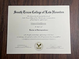 purchase fake South Texas College of Law Houston degree