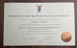 Purchase fake Toronto Metropolitan University degree