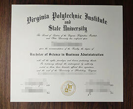 purchase fake Virginia Polytechnic Institute degree
