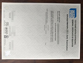 purchase fake WJEC General Certificate of Education
