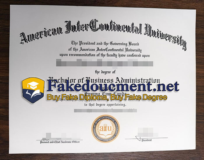 Obtain fake American Intercontinental University degree. American-Intercontinental-University-degree
