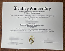 purchase realistic Bentley University degree