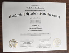 purchase realistic California Polytechnic State University degree