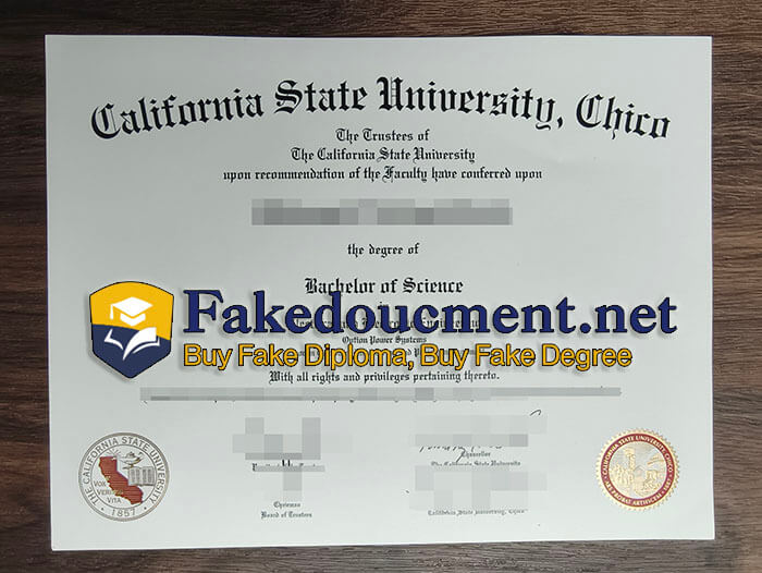 purchase fake California State University, Chico diploma