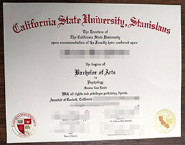 purchase realistic California State University, Stanislaus degree