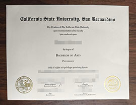 purchase fake California State University,San Bernardino degree