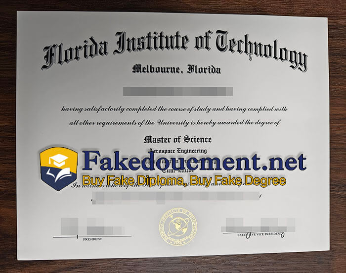 purchase fake Florida Institute of Technology diploma