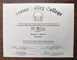 purchase fake Irvine Valley College degree