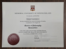 purchase realistic Memorial University of Newfoundland degree