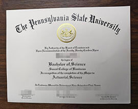 purchase fake Pennsylvania State University degree