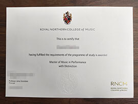 purchase fake Royal Northern College of Music degree