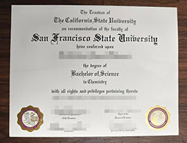 purchase fake San Francisco State University degree