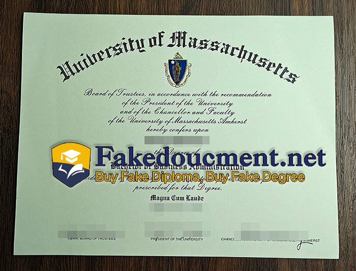 purchase fake University of Massachusetts diploma