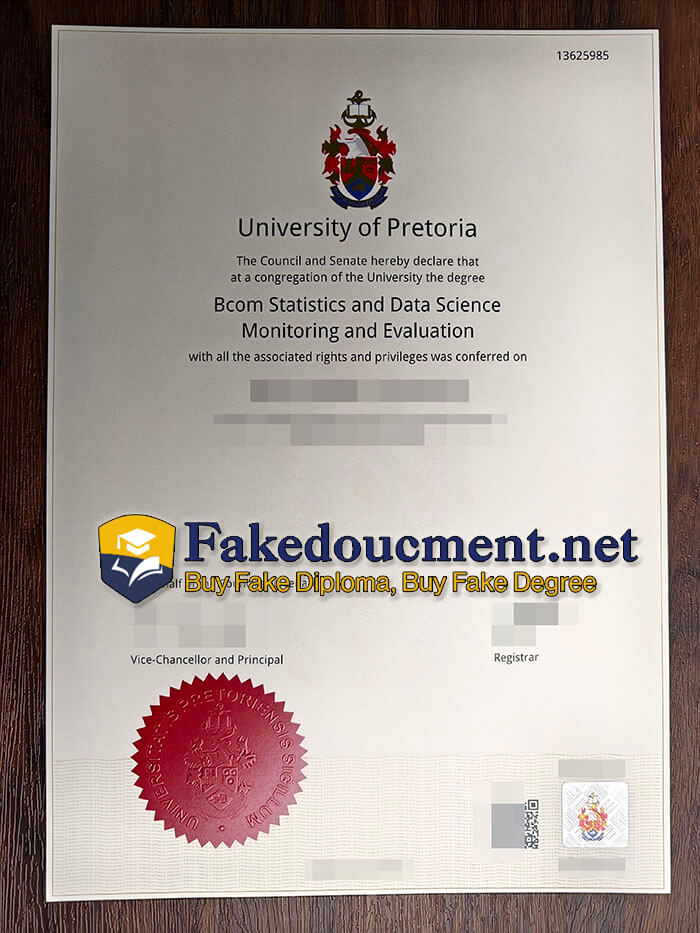 Who can provide the fake University of Pretoria degree? University-of-Pretoria-degree