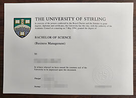 purchase fake University of Stirling degree