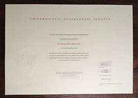 purchase realistic University of Glasgow degree