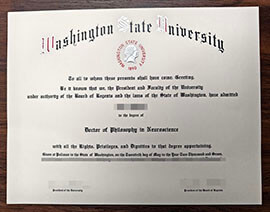 purchase fake Washington State University degree