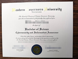 purchase realistic Western Governors University degree