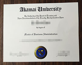 purchase realistic Akamai University degree