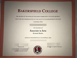 purchase realistic Bakersfield College degree