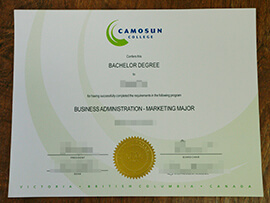purchase realistic Camosun College degree