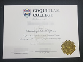 purchase realistic Coquitlam College diploma