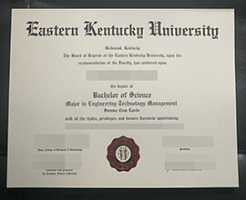 purchase realistic Eastern Kentucky University degree