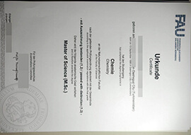 purchase realistic Friedrich-Alexander Universität certificate