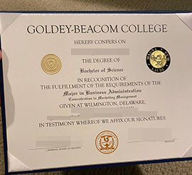 purchase realistic Goldey-Beacom College degree