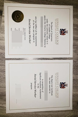 purchase realistic Loyalist College diploma