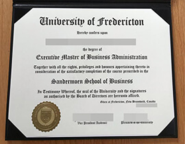 purchase realistic University of Fredericton degree
