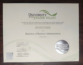 purchase realistic University of the Fraser Valley degree