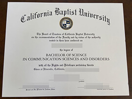 purchase realistic California Baptist University degree