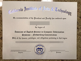 purchase realistic California Institute of Arts & Technology degree