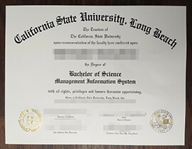 purchase realistic California State University, Long Beach degree