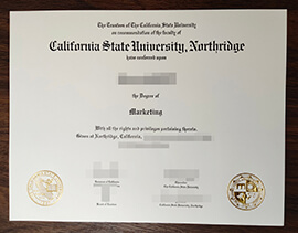 purchase realistic California State University, Northridge degree