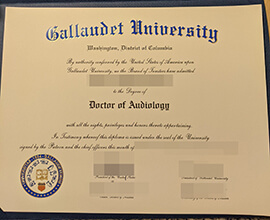 purchase realistic Gallaudet University degree