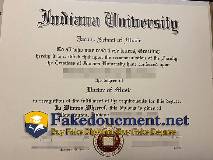 purchase realistic Indiana University diploma