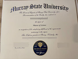 purchase realistic Murray State University degree