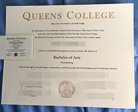 purchase realistic Queens College degree