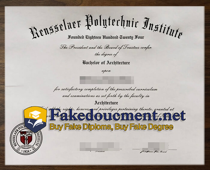 purchase realistic Rensselaer Polytechnic Institute diploma
