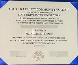 purchase realistic Suffolk County Community College degree