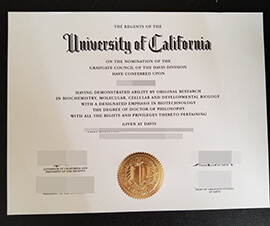 purchase realistic University of California, Davis degree